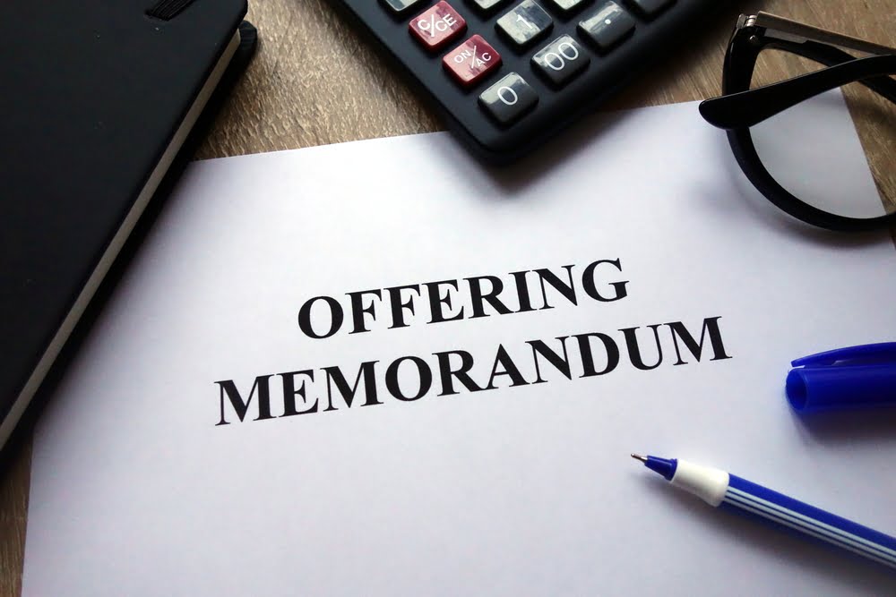 business sale offering memorandums