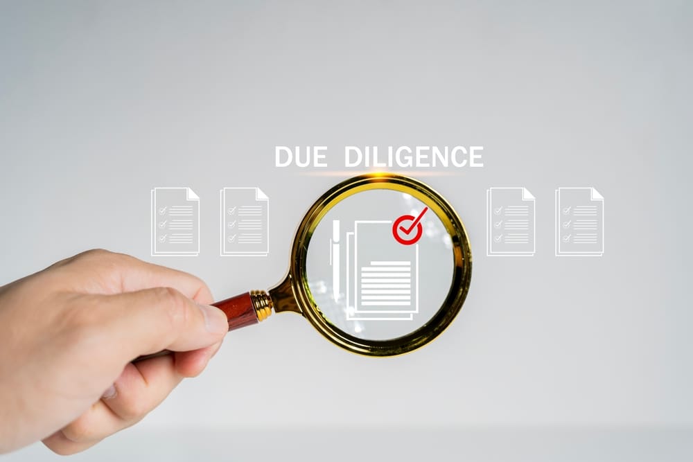operational due diligence checklist